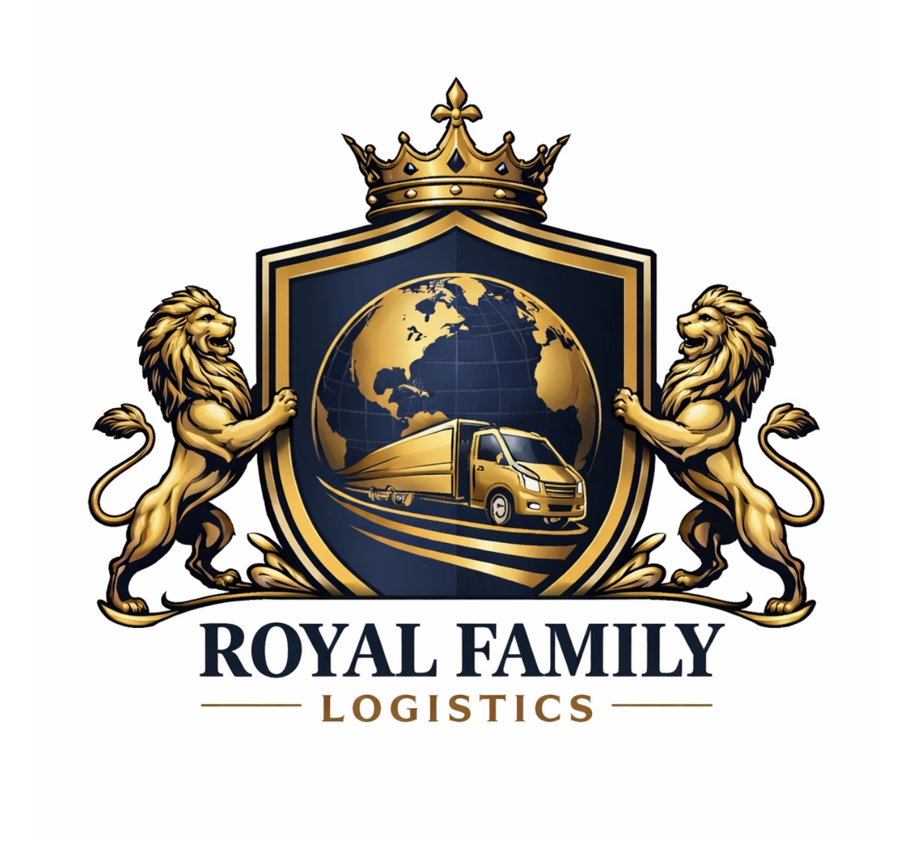 Royal Family Logistics crest logo